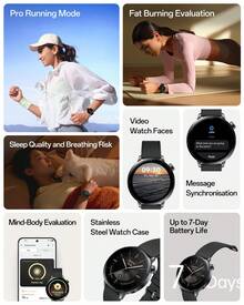 OPPO Watch X2 Mini 自定义视频表盘，防尘防水，身心评估，趣味表盘选择，赋能您的健康 - 查看 7