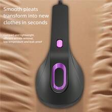 OBOVAY Portable Mini Steam Iron, Garment Steamer, Dual Wet & Dry Use, USB Powered - Random Color - View 10