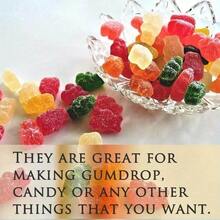 50pcs Mini Silicone Gummy Bear Mold - Multicolor - View 6