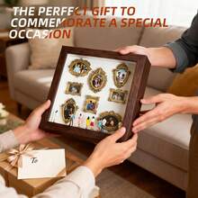 DIY Mini Museum Shadow Box - Celebrate Your Cherished Memories In A Unique Way, Shadow Box Frame Kit With Customizable Photo Display And Miniature Figurine, Personalized And Distinctive Decorative Keepsake - A - View 6