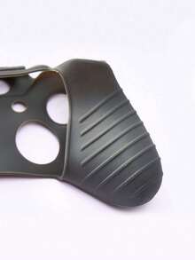 1pc Gray Silicone Anti-Drop Game Controller Protective Case - View 3