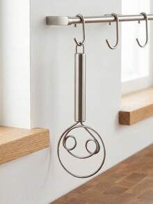 Batidor de masa danés de acero inoxidable con gancho, herramienta para mezclar pan de masa madre para hornear - Multicolor - Ver 9