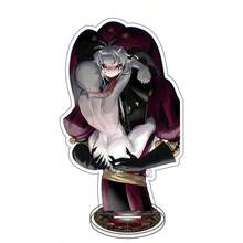 Game The Freak 马戏团小丑皮埃罗亚克力立牌 15cm Cosplay 帅气小丑桌面摆件 动漫迷收藏礼物 - 彩色 - 查看 25