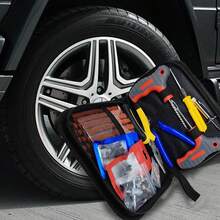 Heavy Duty Tyre Repair Kit - 65pcs All-In-One Universal Puncture Repair Kit For Tubeless Tyre Flats For Car, Truck, RV, SUV, ATV, Motorcycle, Tractor, Trailer - 65PCS - View 6