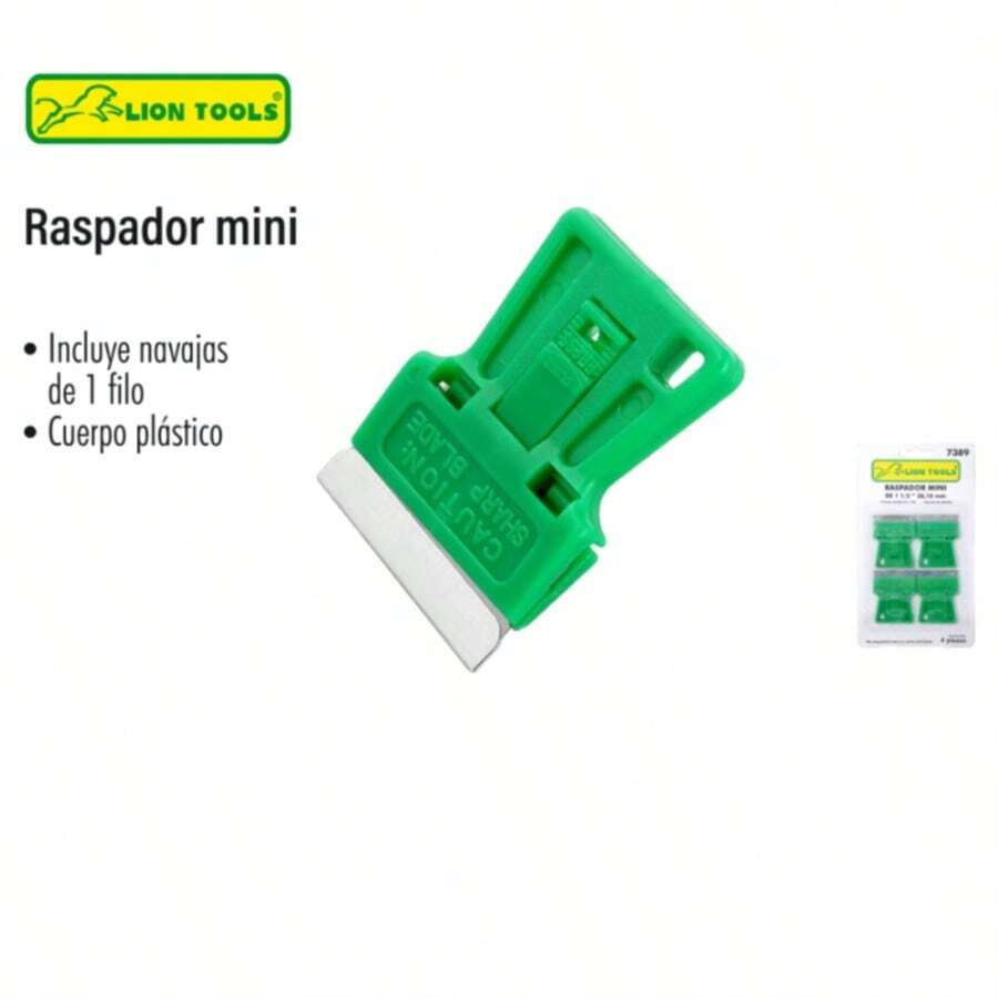 RASPADORA MINI 1-1/2″ MODELO 7389 LION TOOLS | HERRAMIENTA COMPACTA DE RETIRO Y LIMPIEZA - B - Ver 1