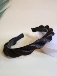 1pc Women's Fashion Rejuvenating Braided Hair Hoop Headband Hairband - Multicolor - View 10