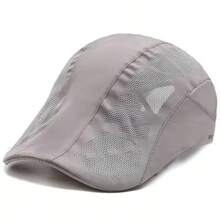 New Arrival Fashionable Casual Breathable Baseball Cap, Lightweight Quick-Dry Sun Protection Hat, Outdoor Fishing Cap, Mesh Snapback For Men, Versatile Summer Hat,Festival,Travel - Fishing Net Cap - View 4