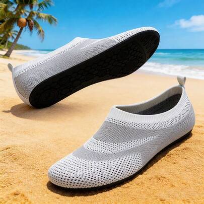 Women's Sizes Are Suitable For Barefoot Upstream Shoes, Soft-Soled Beach/Swimming/Diving/Fishing Shoes, Quick-Drying, Lightweight, Breathable, Summer Water Shoes