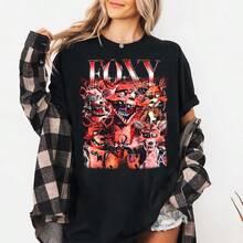 FuchsyFiveNightsAtFreddy's Shirt, FNAF - Black - View 1