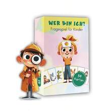 Bộ 50 thẻ/hộp tiếng Đức "Tôi là ai?" - Thẻ khám phá bản thân, kèm hướng dẫn, thẻ từ vựng, thẻ ghép hình gia đình, giúp rèn luyện khả năng quan sát, học hỏi kiến thức tự nhiên, cải thiện khả năng tập trung. - Tôi là ai - Xem 7