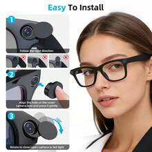 LED Light Cover For Smart Glasses Adjustable Light Blocker Compatible With Way-Farer Skyler Headliner - View 6