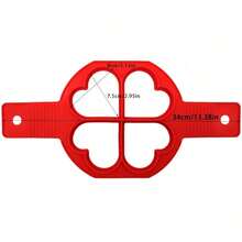 这款硅胶煎锅煎饼模具可用于制作煎蛋、煎饼、巧克力等，模具形状包括心形、方形、梅花形、圆形等。它耐热、易清洗、使用寿命长。 - 彩色 - 查看 12