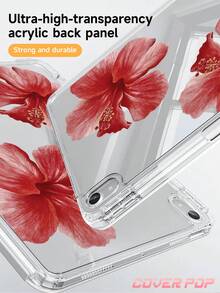 兼容 iPad Air 4/5 10.9 英寸、7/8/9 代 10.2 英寸、11 英寸第 11 代（A16）、Galaxy Tab A7 Lite 8.7 英寸、Tab A8 11 英寸，可爱芙蓉花图案保护套，带 Apple Pencil 插槽，适合作为返校、情人节、新年礼物。 - 彩色 - 查看 4