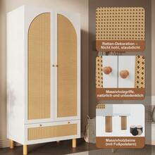 Upholstered Bed 90 X 200 Cm, Bed Frame With Slatted Base And Headboard, Double Upholstered Bed, Dark Green Velvet Covering, Timeless Modern Design, Children's Bed - White - View 3