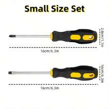 10pcs Screwdriver Set: Screwdriver, Cross Screwdriver, Anti-Electric Screwdriver, Star Screwdriver, Strong Magnet, Home Repair Kit - Multicolor - View 3