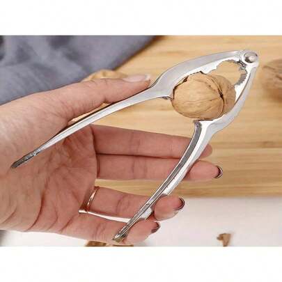 Nuevo juego de herramientas para mariscos, utensilios para comer camarones y cangrejos, aguja para cangrejo de acero inoxidable, pinza de madera de nogal, pinzas para cangrejo de aleación de zinc