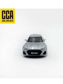 1:43 Audi RS7 Alloy Car Model, Smooth Handling, Pullback Driving, Openable Doors, Collectible & Gift - Multicolor - View 3