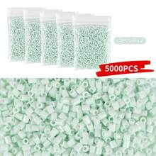5000pcs 2.6mm Blue Fused Beads Set, Suitable For Beading Handcraft Materials, Creative DIY Art Craft, High Quality Smooth Beads, DIY Art Project Making, Ideal Gift For Beginners And Hobbyists - 2.6mm Puzzle Beads - View 11