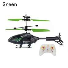 helicóptero volador de juguete, Avión de Control remoto, Sensor infrarrojo recargable, Dron, pasatiempos de carga USB - Rojo - Ver 8