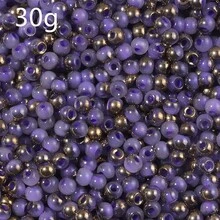 Mărgele de sticlă de 4 mm, 30 g/pachet, jumătate de jad auriu (aprox. 400 buc/30 g), accesorii pentru bijuterii realizate manual, brățară în stil vintage, decor pentru haine, accesorii pentru păr, consumabile pentru confecționarea cerceilor - margele de orez de sticla - Vizualizare 21