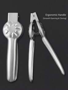 便携式核桃夹，不锈钢栗子切割器，开心果开壳器，澳洲坚果刀，核桃开壳器，金属核桃开壳钳，多功能核桃夹 - 彩色 - 查看 10