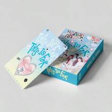 55件/套 KPOP 专辑小卡、Lomo卡、全息卡、贴纸、书签收藏套装，粉丝收藏品 - 彩色 - 查看 7