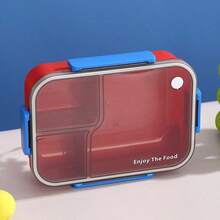 1450ml Adult Bento Lunch Box With Compartments, Leakproof Lunch Container With Utensils, Suitable For Office And School Lunch, Microwave , Back To School - Multicolor - View 10