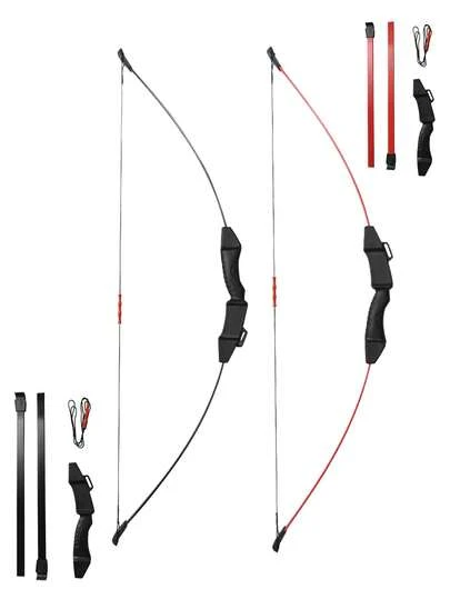 Outdoor Hunting Archery Equipment Bow And Arrow Set, Ideal For Hunting Practice, Archery Shooting Practice, Yard And Outdoor Archery Training, Great Gift For Family And Friends. Outdoor Sports And Leisure Archery Gear