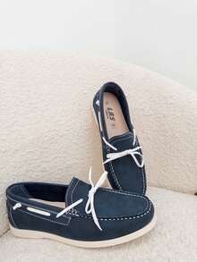 Men Loafers - Blue - View 1