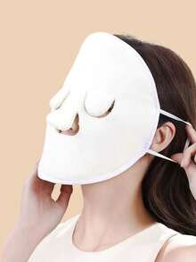 Reusable Facial Steaming Towel, Suitable For Hot/Cold Compress Skincare, Moisturizing Facial Steaming, Home And Salon Use - Multicolor - View 5