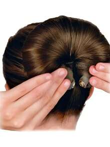 13pcs Teen Girls DIY Hairstyle Tools,Invisible Volumizing Hair Scrunchies,Suitab - Multicolor - View 4