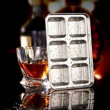 1个带盖不锈钢冰格，方形冰模，快速冷冻，易于脱模 - 彩色 - 查看 5