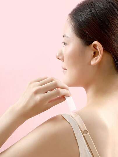 50pcs/Pack Invisible Anti-Chafing Tape, Portable Size, Sweat-Proof & Skin-Friendly, Medical-Grade Adhesive, Fashionable Transparent Tape, Ideal For Dresses, Collars, Ties, Shirts To Prevent Slippage