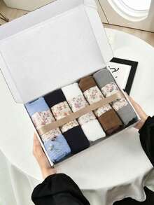 1 hộp 5 chiếc khăn trùm đầu bằng vải voan màu trơn + 2 chiếc kẹp tóc Bộ khăn trùm đầu, khăn xếp cho trang phục thường ngày, bộ khăn quàng cổ nhẹ thoáng khí, hộp quà tặng, quà tặng ngày lễ - hộp quà khăn voan - Xem 13