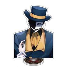 Game The Freak 马戏团小丑皮埃罗亚克力立牌 15cm Cosplay 帅气小丑桌面摆件 动漫迷收藏礼物 - 彩色 - 查看 19