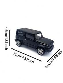 Burago 1:34 Suzuki Jimny (2021), 4 Colors Available, Smooth Gliding, Openable Doors, 4-Wheel Suspension, Collectible Toy, Home Decor, Holiday Gift - Multicolor - View 6