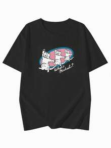Women T-Shirts - Black - View 4