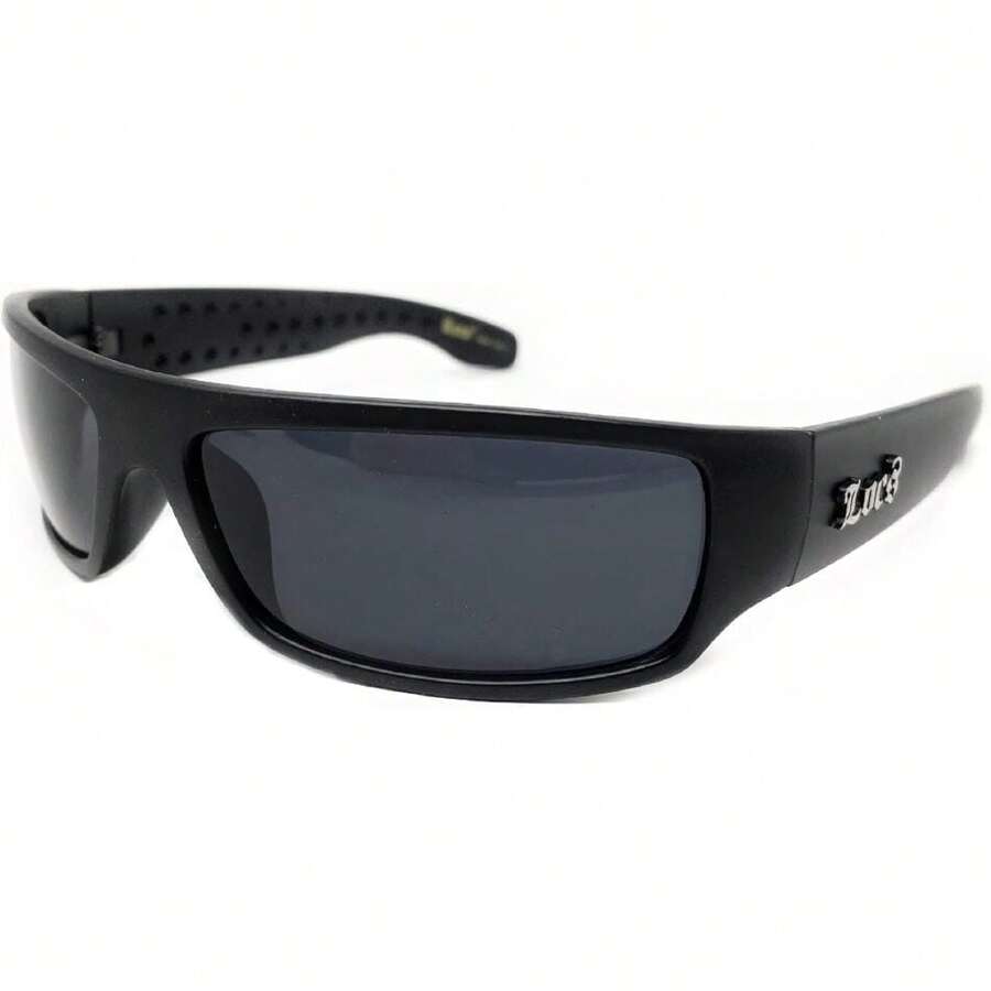 Mad Dog Hardcore Gangster Narrow Rectangular Sunglasses,41957578 - 淺灰色 - 查看 1