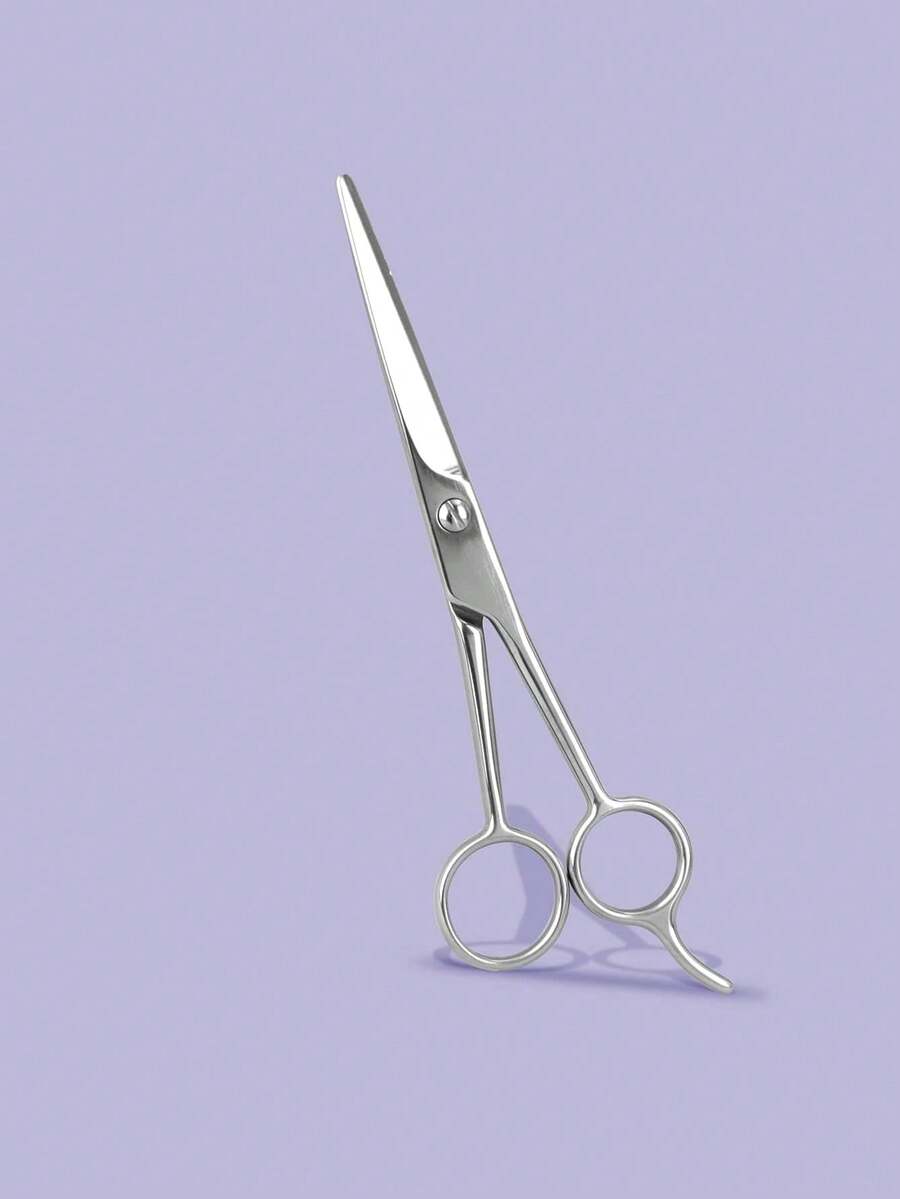 6.5 Inch Right-Handed Haircutting Scissors, Household Hair Cutting Shears, Professional Hairstylist Scissors Made Of High-Quality Japanese Stainless Steel, Hand-Sharpened, Silver-Black - Bạc - Xem 1