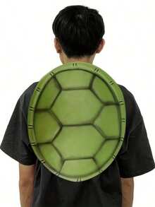 1个/5个万圣节派对道具EVA龟壳，逼真乌龟角色扮演配件 - 彩色 - 查看 9