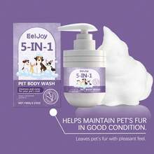 EelJoy Pet Shampoo, Gentle Cleansing For Fur, Keeps Pet Coat Smooth And Glossy - 100ml - View 7