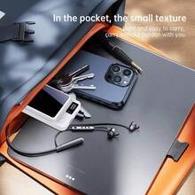 10000mAh Magnetic Power Bank, 22.5W PD Fast Wireless Charger With LED Indicator, Compact Luxury Backup Battery For Smartphones - 彩色 - 查看 6