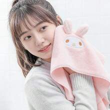 Miniso My Melody珊瑚绒毛巾 | 采用优质珊瑚绒面料，如云般柔软，吸水性强，具有强大的保水能力，可快速擦干水渍，保持肌肤干爽。（1条装） - 粉色 - 查看 10