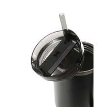 STANLEY - The  H2.0 ™ Tumbler 40oz Premium Stainless Steel Bottle Insulated Mug Cup Portable Water Bottle Large-Capacity Coffee Cup Water Cup With Handle And Straw, For Cars, Travel, Home, Office, Gift, Ice Drinks And Hot Drinks 10-10824 - 1214 ĐEN 2.0 - Xem 3
