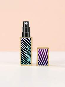 1个5毫升豹纹方形香水补充装，便携式可填充香水喷雾瓶，豹纹和花卉图案迷你旅行喷雾。旅行必备，香水可填充瓶。假日必备。香水收纳。夏季。 - 彩色 - 查看 14