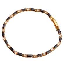 1 Chiếc, Vòng tay dây xích tennis thanh lịch dành cho nữ - Trang sức vàng đính đá Cubic Zirconia tổng hợp, dây chuyền bền chắc, chống phai màu, quà tặng hàng ngày và các dịp trang trọng, kỷ niệm, sinh nhật, ngày Valentine - Vòng tay sang trọng, trang sức vàng, trang sức chống phai màu, phong cách cổ điển, công nghệ chất lượng cao. - Nhiều màu - Xem 19