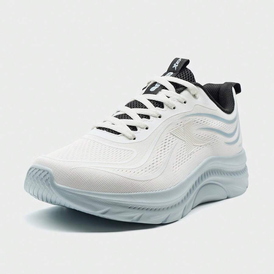 XTEP运动鞋，白色/暮光蓝 - 風帆白/夕霧藍 - 查看 1