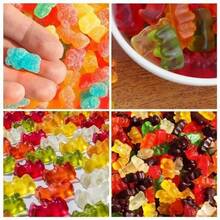 50pcs Mini Silicone Gummy Bear Mold - Multicolor - View 5