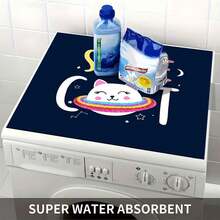 1 tấm thảm đa năng họa tiết cầu vồng, chất liệu polyester thấm hút, thích hợp sử dụng trong nhà bếp, trang trí bàn ăn, lau khô chén đĩa, lót máy giặt và máy pha cà phê, lót cốc phòng tắm, phụ kiện nhà bếp, đồ dùng tiệc tùng. - Đường mòn cầu vồng - Xem 7