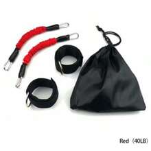 1Set Thicken Latex Gym Rubber Pull Rope Resistance Band Fitness Training Trainer Taekwondo Kick - Multicolor - View 8